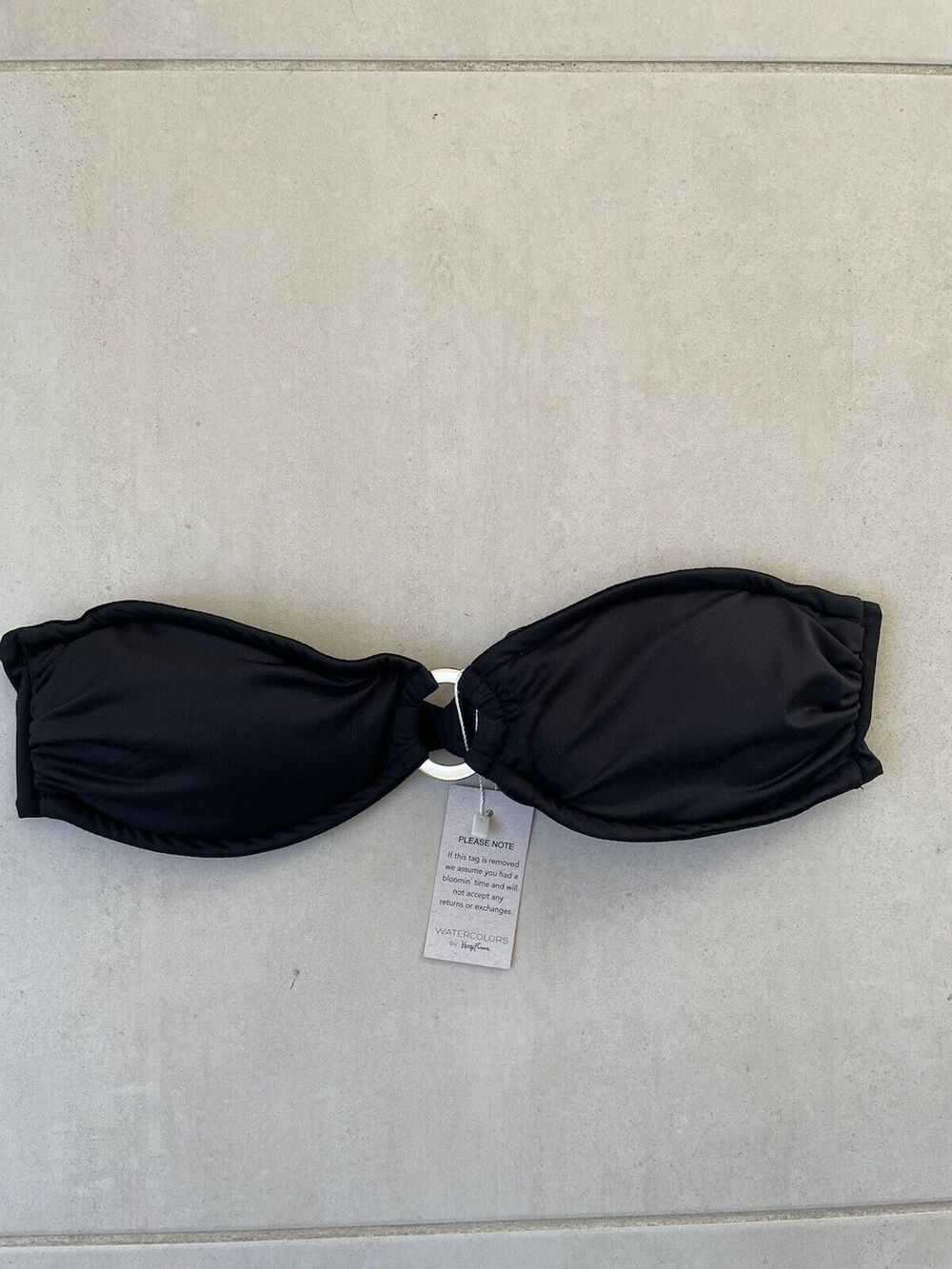 Kenny Flowers Swim Bikini Top Mykonos Bandeau Swimwear